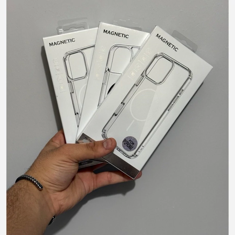 قاب و گارد شفاف مگسیف magsafe مناسب ایفون 12 پرومکس iphone 12 promax
